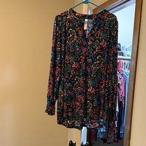 Floral Paisley Women's Blouse